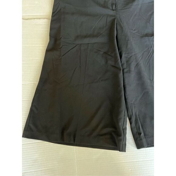 Briggs size 12 Petite black dress bermudas - Picture 2 of 9
